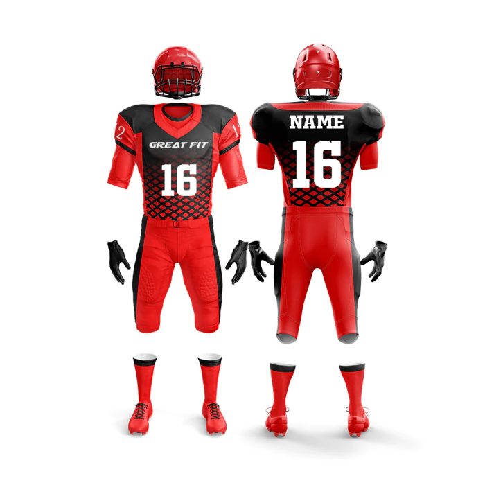 Breathable Fabric American Football Uniform Supplier