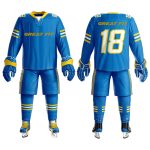 Ice hockey uniform for club & teams