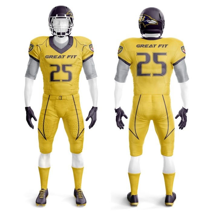Customized Youth American Football Uniforms - Image 3