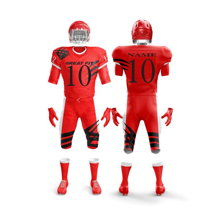Customized American Football Uniforms - Image 3